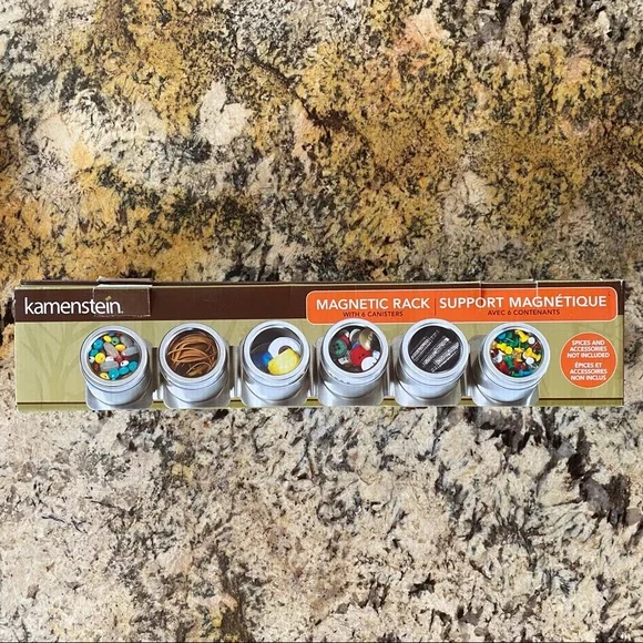 Magnetic Rack with Canisters - Picture 4 of 9